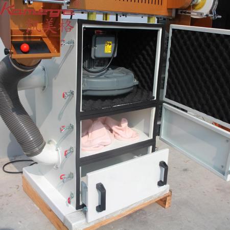 Kamege XD-371 Double Station Leather Edge Grinding Polishing Machine Single Sided Belt Making Factory